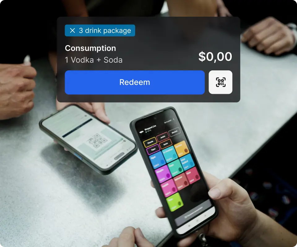 Packs de consommations en prévente dans Fourvenues POS