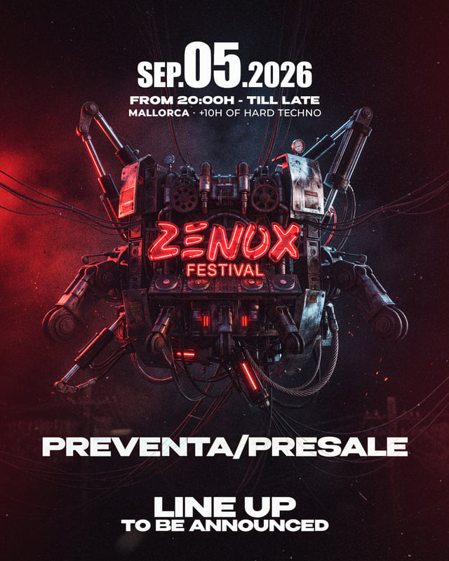 ZENOX · FESTIVAL | OPEN AIR · HARD TECHNO | 05.09.26