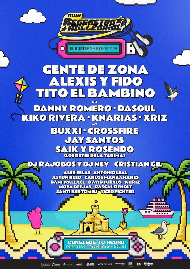 REGGAETON MILLENNIAL FEST 2026 - ALICANTE