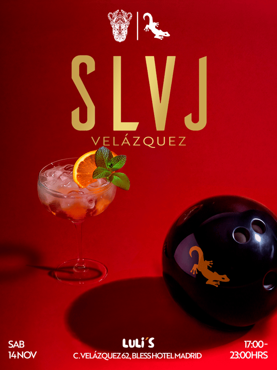 Flyer for Luli’s events at Fetén by SLVJ (Madrid), Saturday 14 November 2026