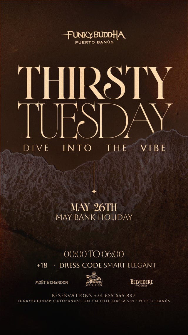 THIRSTY TUESDAY