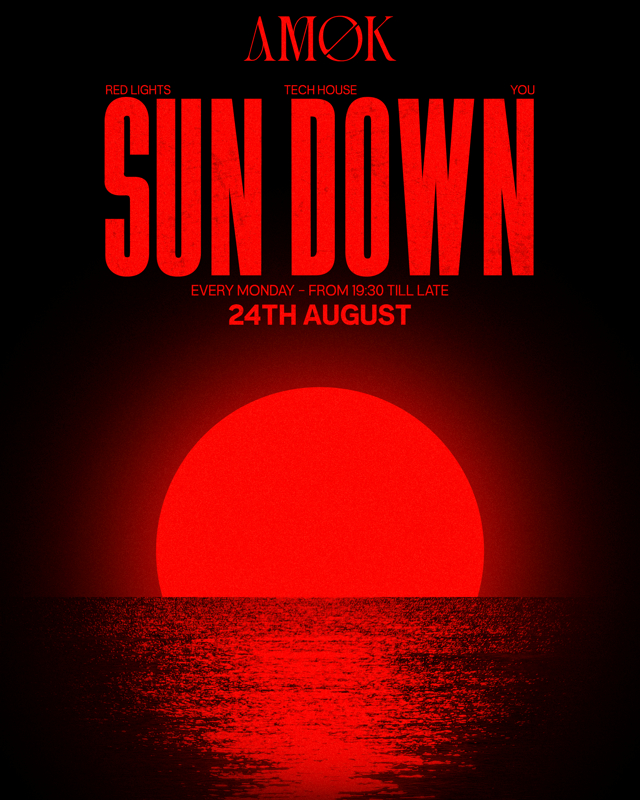 SUN DOWN.