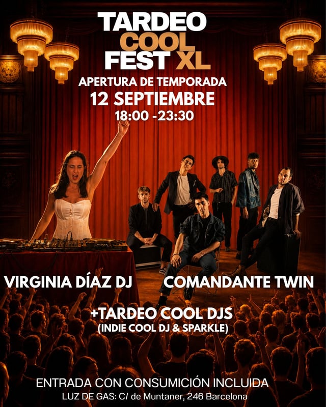 Tardeo Cool Fest Luz De Gas - 12 Septiembre
