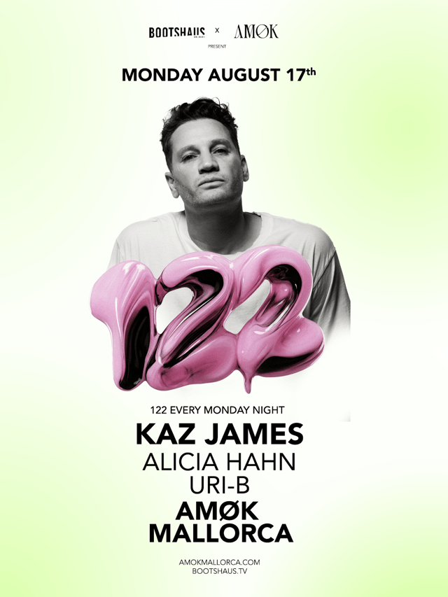 122 - AMOK x Bootshaus **