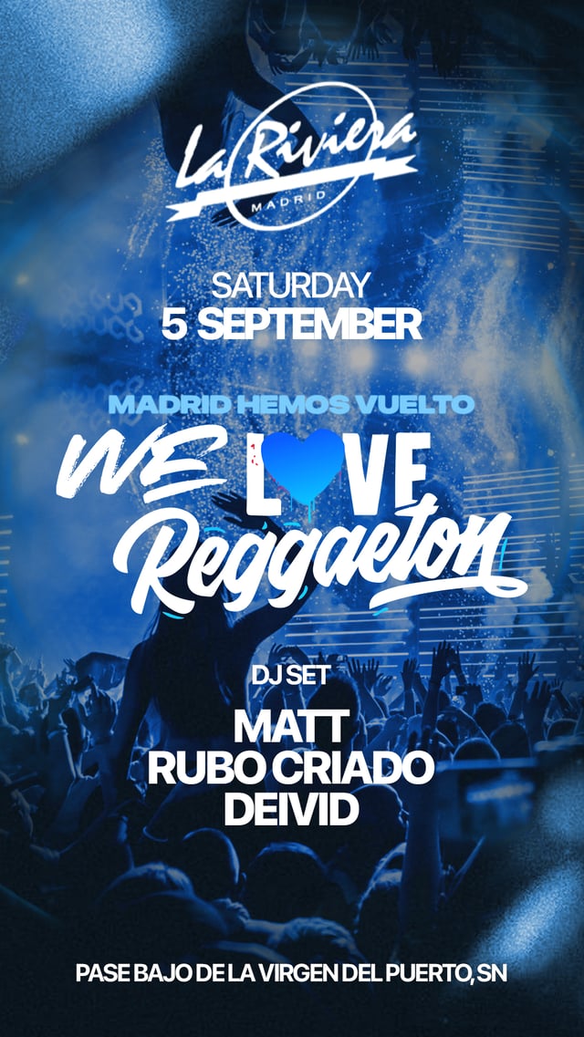 OPENING WE LOVE REGGAETON