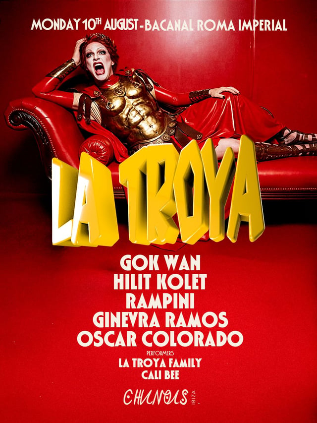 La Troya: Gok Wan, Hilit Kolet, Rampini, Ginevra Ramos, Oscar Colorado