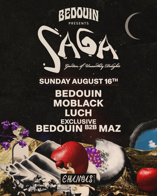 SAGA: Bedouin, Moblack, Luch, Bedouin b2b Maz (Exclusive)