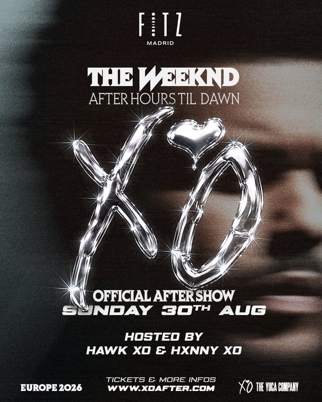 THE WEEKND OFFICIAL AFTER SHOW x FITZ
