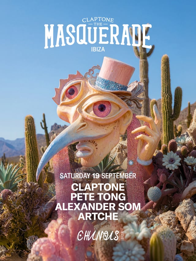 The Masquerade: Claptone, Pete Tong, Alexander Som, Artche