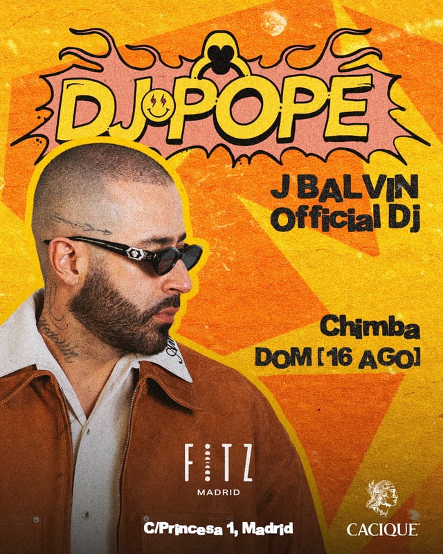 DJ POPE OFFICIAL DJ J BALVIN x FITZ