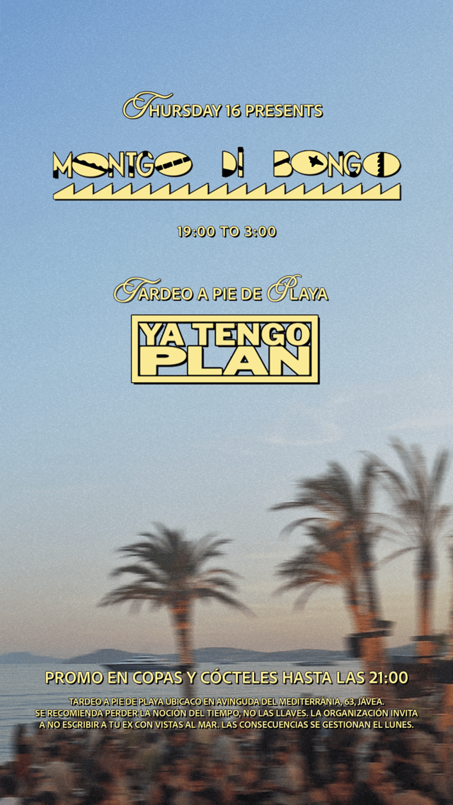 Tardeo Javea - Montgo di Bongo