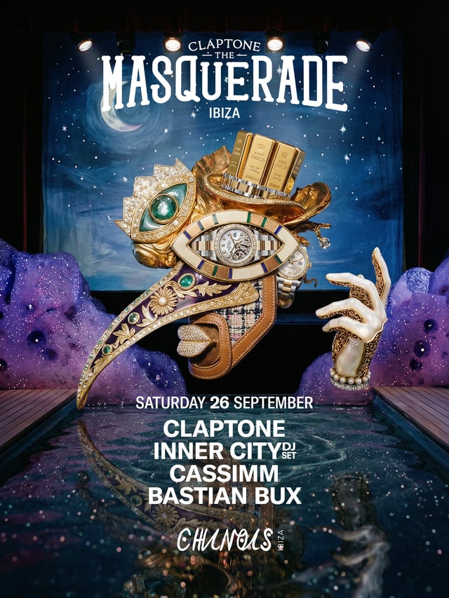 The Masquerade: Claptone, Inner City DJ Set, Cassimm, Bastian Bux