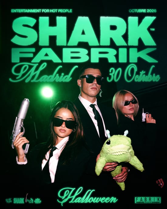 Flyer de SHARK™ HALLOWEEN 🦈 FABRIK en Shark Events (Madrid), viernes 30 de octubre de 2026
