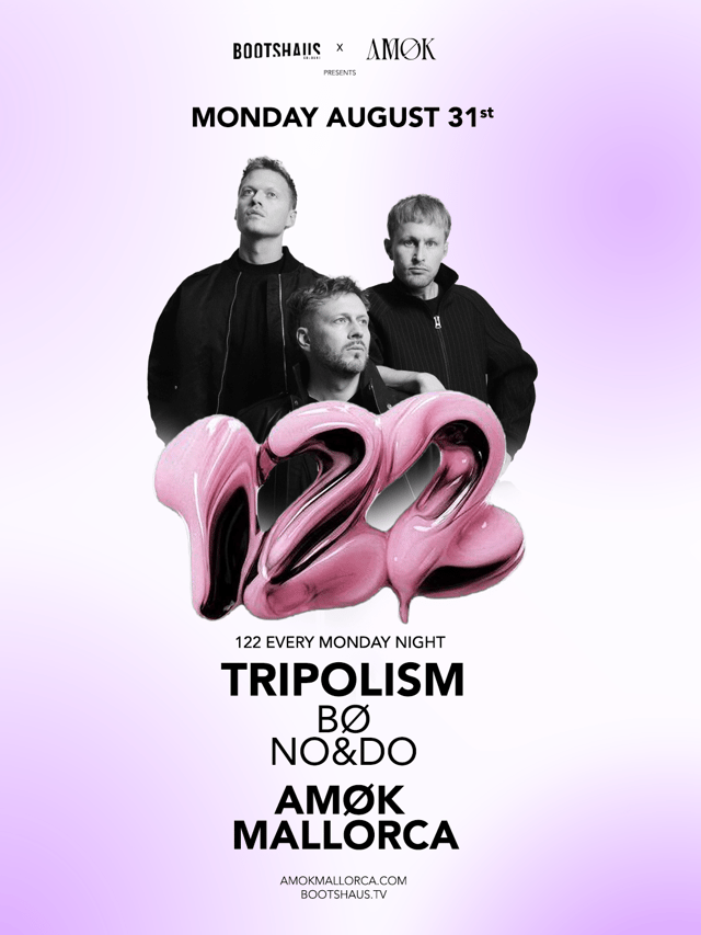 122 - AMOK x Bootshaus - Tripolism**