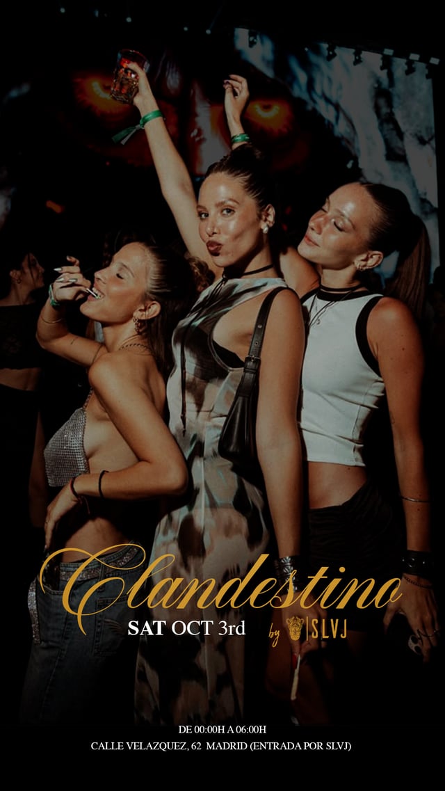 CLANDESTINO SATURDAY