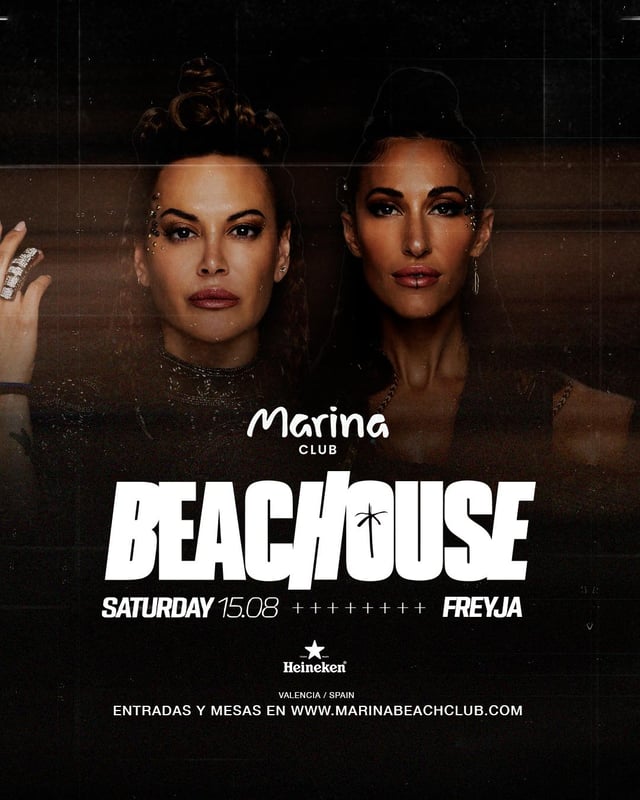 BEACHOUSE: FREYJA | TARDE Y NOCHE