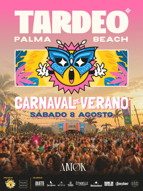 Tardeo Palma Beach - Carnaval del verano