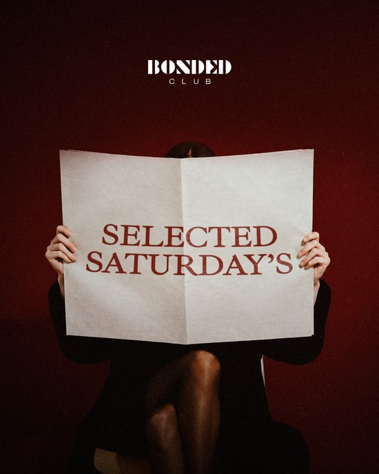 Flyer for Sábado BONDED CLUB at Bonded Club (Madrid), Saturday 7 November 2026