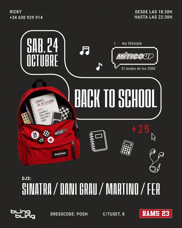 MíticoUp - Back to School