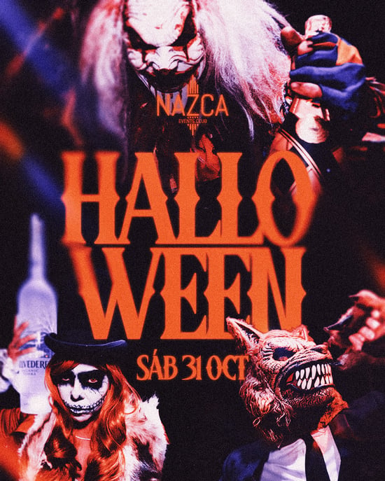 Flyer de SABADO en Nazca Club (Madrid), sábado 31 de octubre de 2026