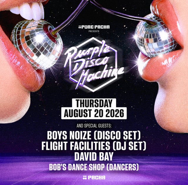 PURPLE DISCO MACHINE | PURE PACHA