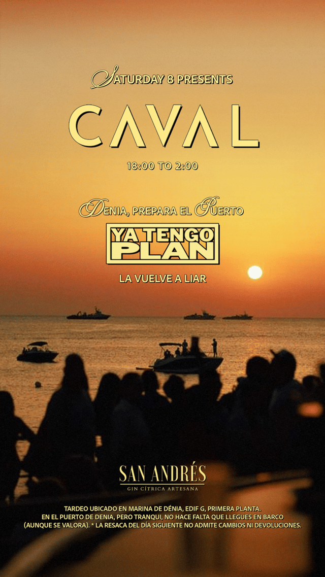 Tardeo Dénia - Caval puerto