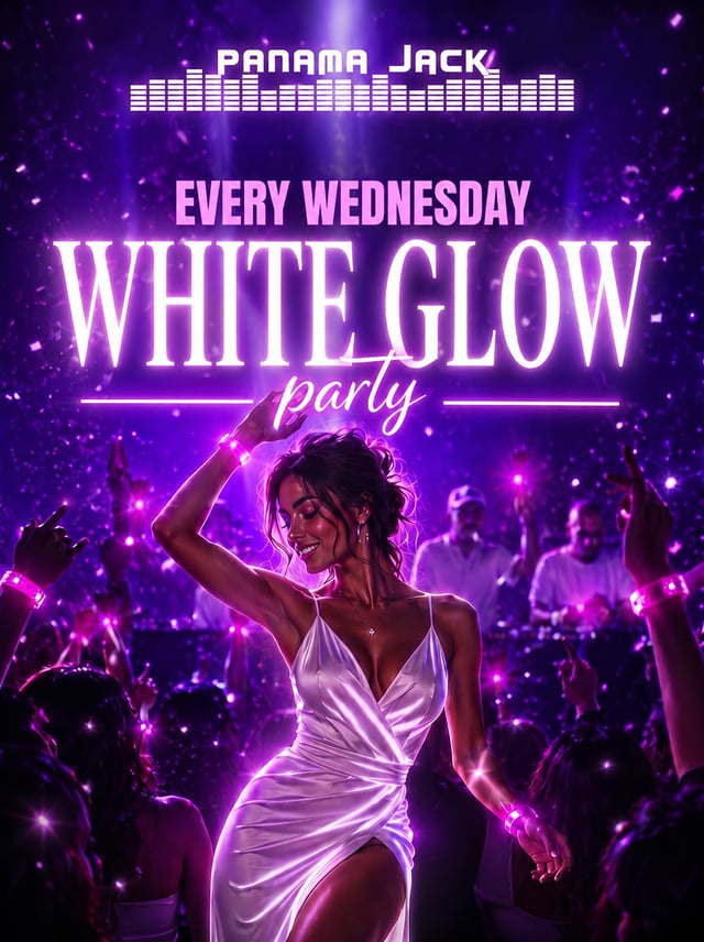 White Glow Party