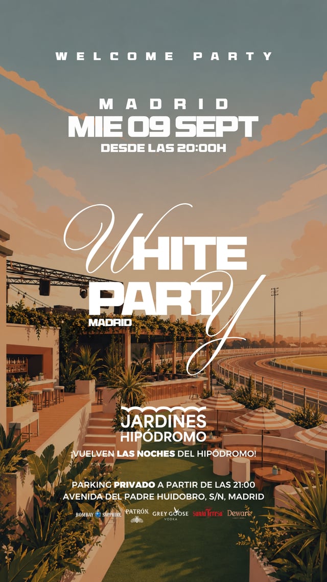 Welcome Party en Los Jardines del Hipódromo