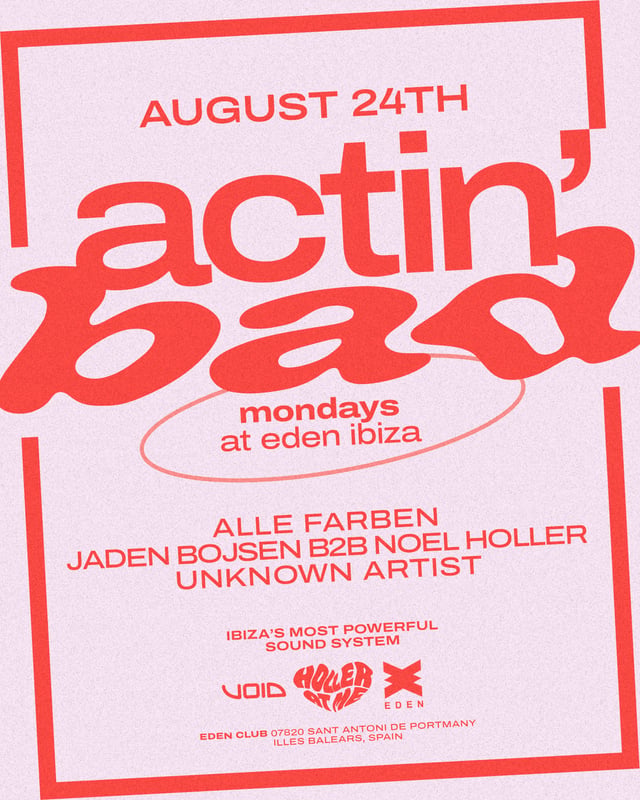 ACTIN´BAD WEEK 8 (Presented by Holler At Me)