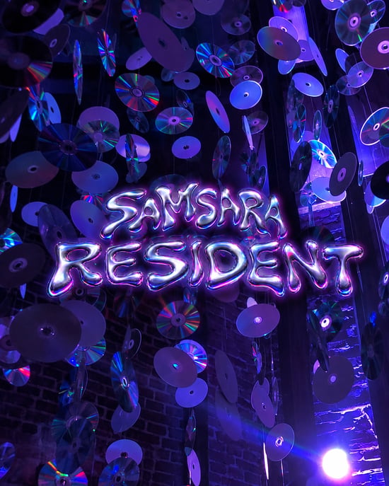 Flyer de SAMSARA RESIDENT en Samsara (Madrid), martes 27 de octubre de 2026