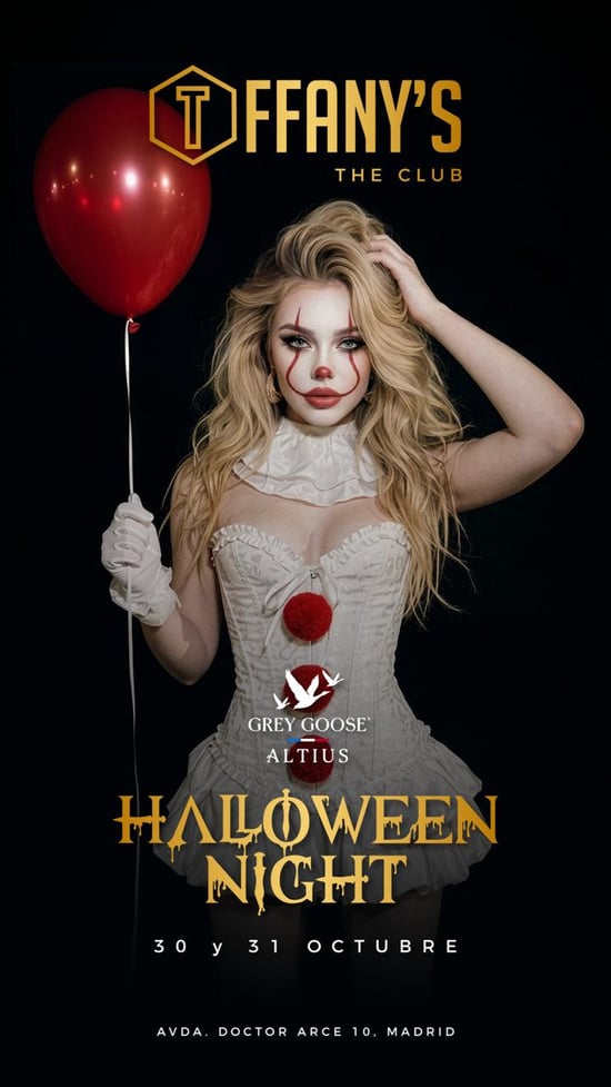 Flyer de FRIDAY'S at Tiffany's The Club en Tiffany's The Club (Madrid), viernes 30 de octubre de 2026