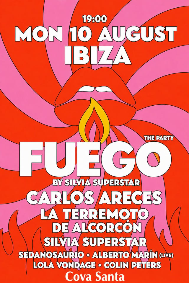 FUEGO by SILVIA SUPERSTAR