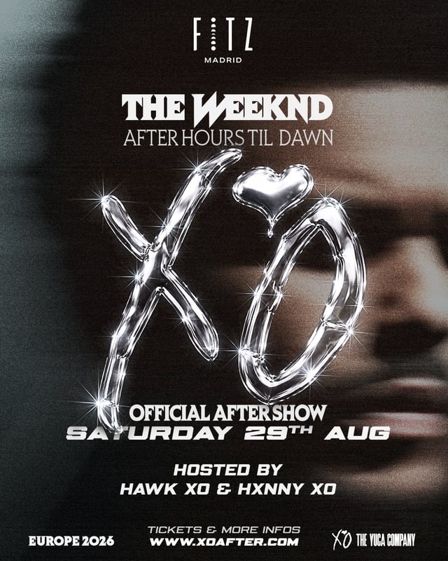 THE WEEKND OFFICIAL AFTER SHOW x FITZ