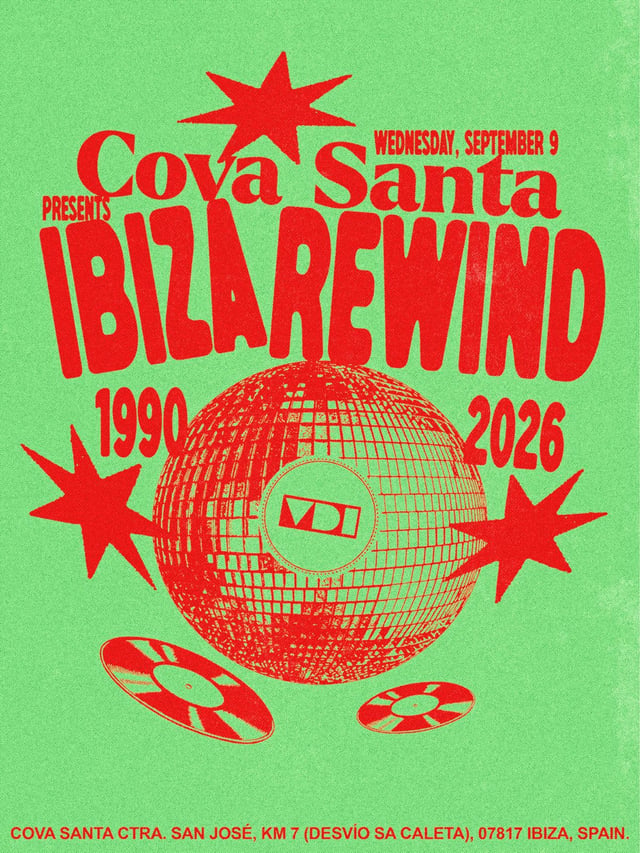 COVA SANTA PRESENTS IBIZA REWIND 1990-2026