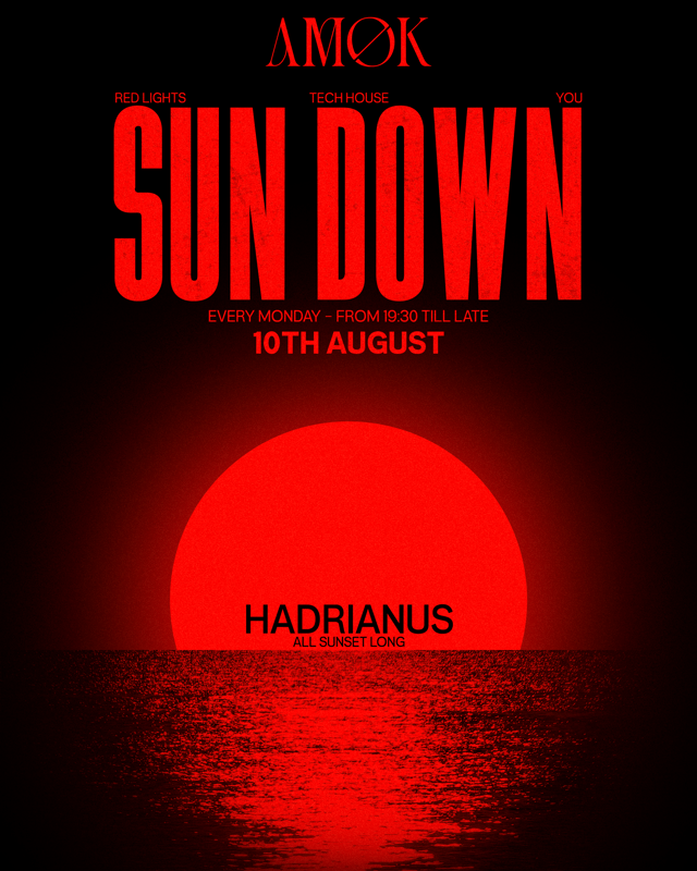 SUN DOWN.