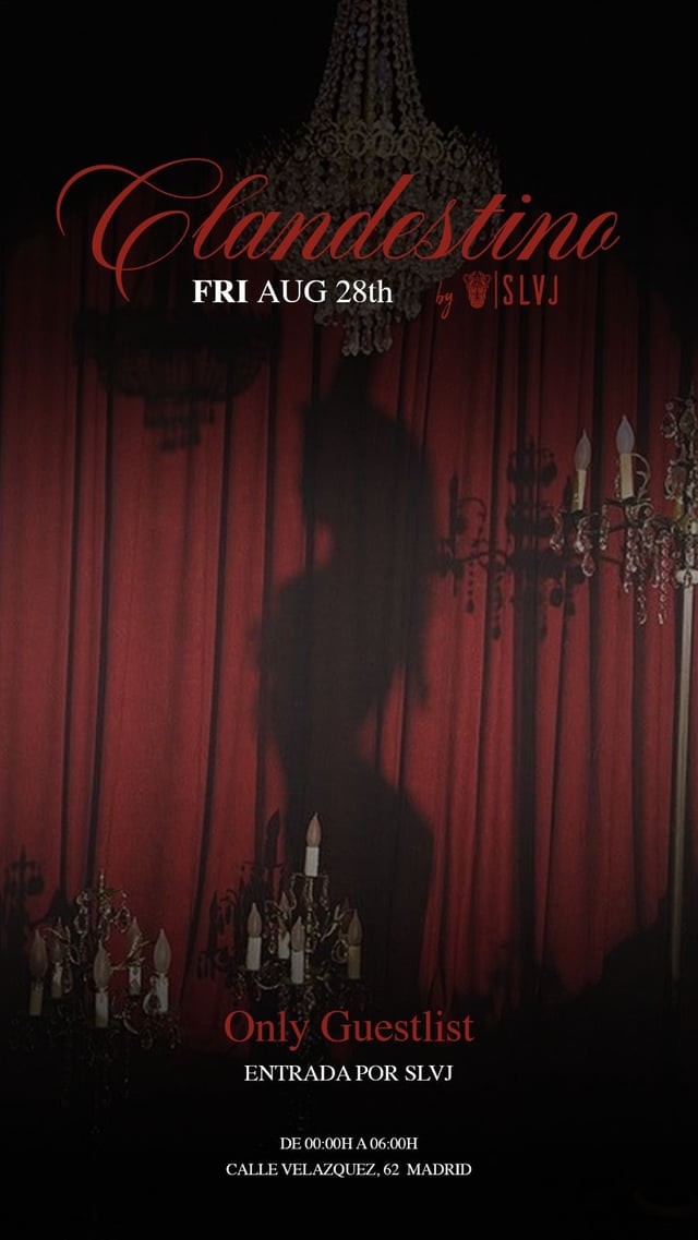 CLANDESTINO FRIDAY
